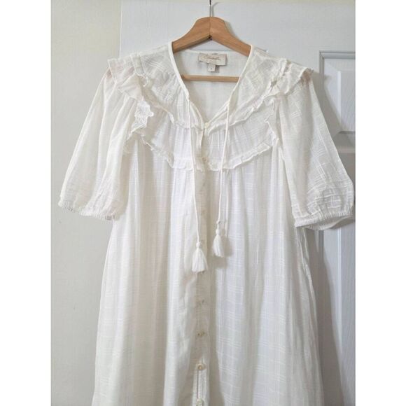 Cleobella Aliza Ankle Dress White S  $271 (No belt) - Picture 4 of 12